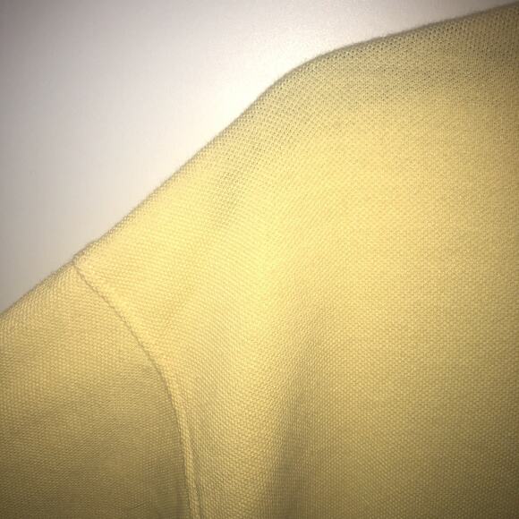 Columbia PFG Button Up Adult Xl Yellow Short Sleeve Polyester Blend Polo - Picture 7 of 10